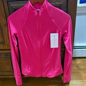 Athleta Women's Vibrant Pink Zip-Up Jacket